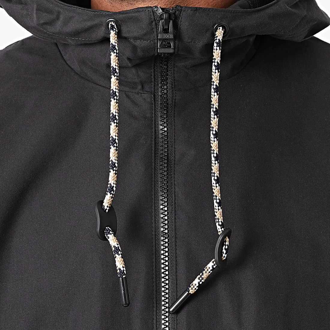 Tout neuf ❤️ Veste Zippée A Capuche 021CC2G301 Noir de Esprit ⭐ – Image 2