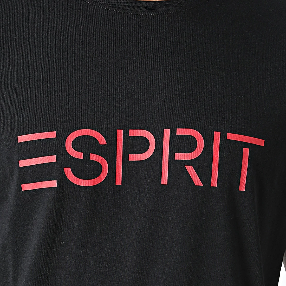 Meilleure affaire 🛒 Tee 👚 Shirt 129EE2K010 Noir de Esprit 👍 – Image 2