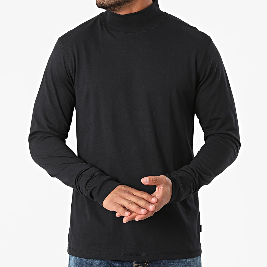 Meilleure vente ⭐ Tee 👕 Shirt Manches Longues 101EE2K303 Noir de Esprit 🤩