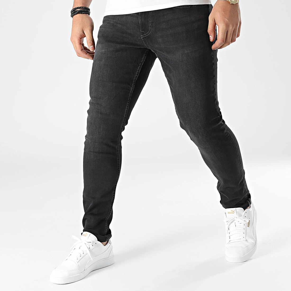 Sortie 👍 Jean Skinny 990CC2B304 Gris Anthracite de Esprit ✨