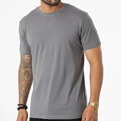 Grosses soldes ✨ Tee 👚 Shirt 992EE2K317 Gris Anthracite de Esprit 👏