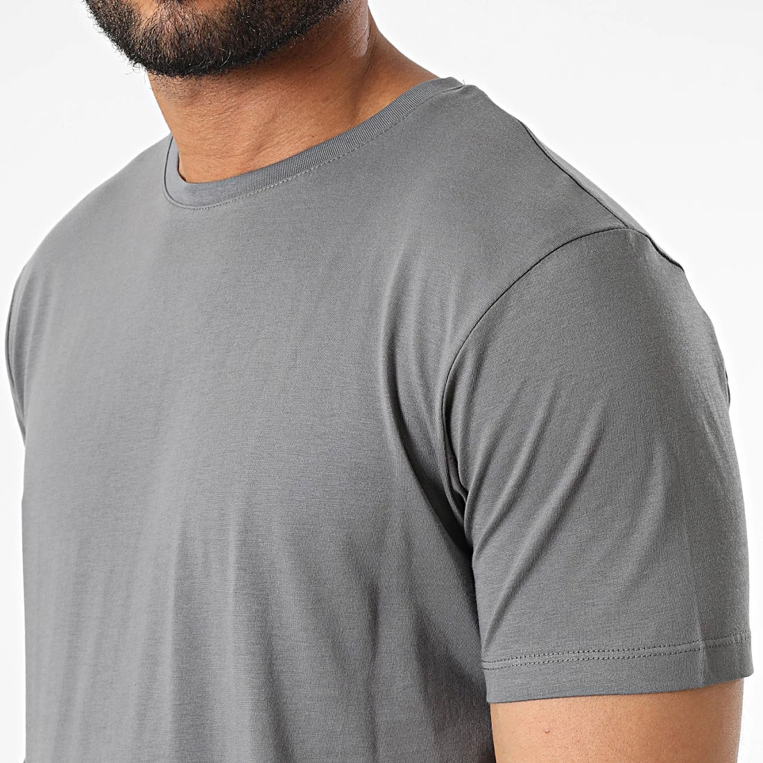 Grosses soldes ✨ Tee 👚 Shirt 992EE2K317 Gris Anthracite de Esprit 👏 – Image 2