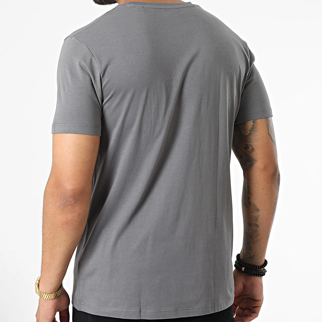 Grosses soldes ✨ Tee 👚 Shirt 992EE2K317 Gris Anthracite de Esprit 👏 – Image 4