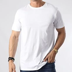 Meilleure vente ❤️ Tee 👚 Shirt 992EE2K317 Blanc de Esprit 😉