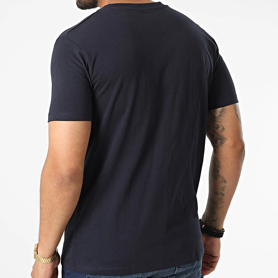 Top 10 🔥 Tee 👕 Shirt 072EE2K301 Bleu Marine de Esprit 🎉 – Image 4