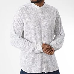 Promo 😉 Chemise Manches Longues 072EE2F302 Blanc de Esprit 🎉