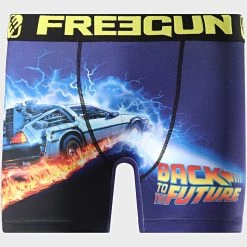 Sortie ❤️ Boxer Back To The Future Bleu de Freegun ⌛