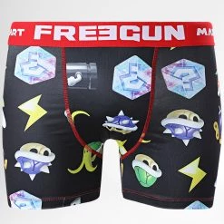 Meilleure affaire 🎁 Boxer Items Noir de Freegun ⌛