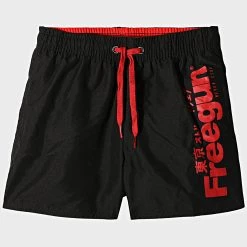 Meilleure vente 🔔 Short De Bain Enfant Boardshort Noir de Freegun 🔔