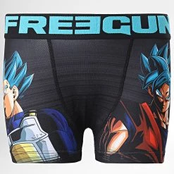 Meilleur prix đ Boxer Enfant Sangoku Vegeta Noir de Freegun đ