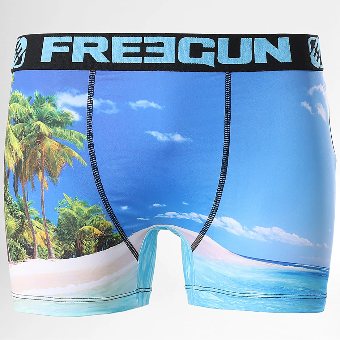 Sortie đŻ Boxer Palms Bleu Ciel de Freegun đ