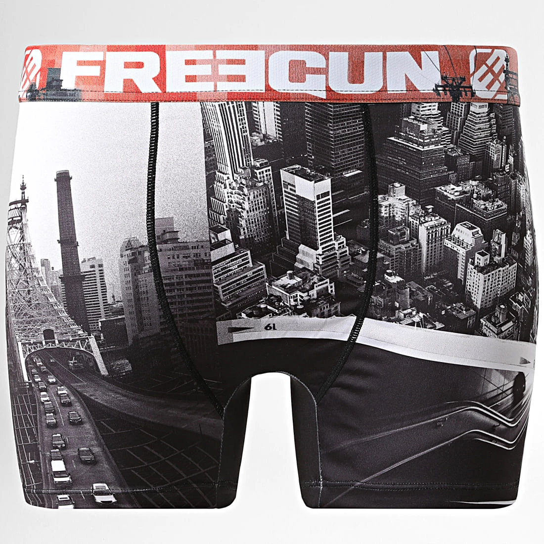 Budget ✔️ Boxer Sublim' City Noir de Freegun ⭐
