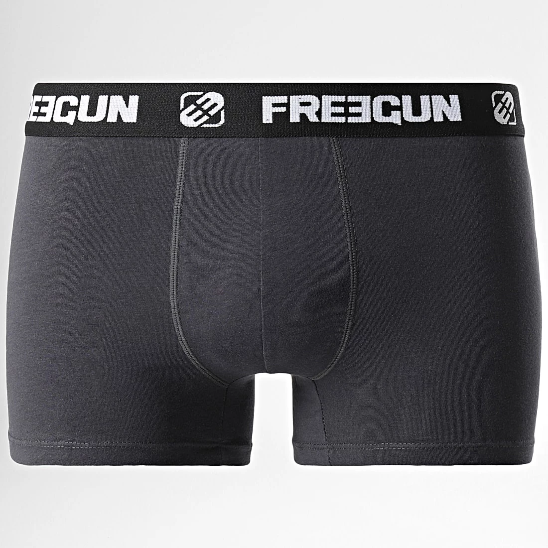 Acheter 🔔 Lot De 4 Boxers Ultra Stretch Noir Bleu Marine de Freegun 👍 – Image 3