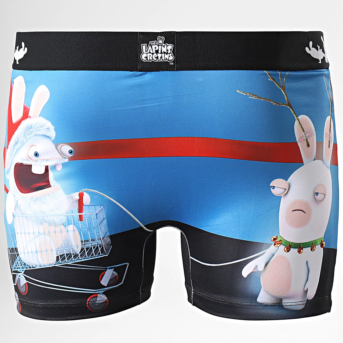 Sortie ❤️ Boxer Lapins Crétins Sleigh Bleu de Freegun 👏 – Image 2