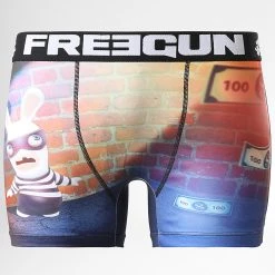 Meilleur prix ⌛ Boxer Lapins Cretins Bandit Multi de Freegun 🔔