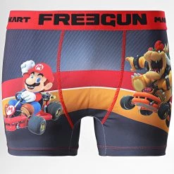 Vente flash ✔️ Boxer Super Mario Kart Bowser Rouge de Freegun 😍