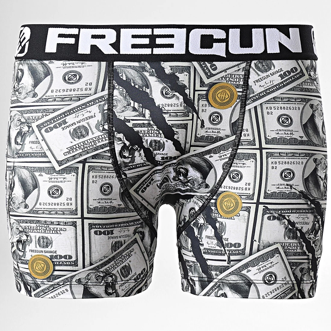 Le moins cher đ Boxer Money Vert de Freegun â€ïž