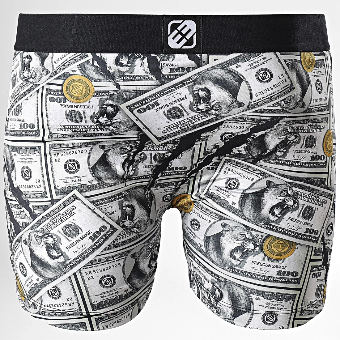 Le moins cher đ Boxer Money Vert de Freegun â€ïž â Image 2