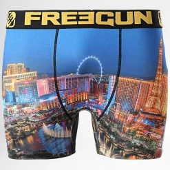 Coupon 😉 Boxer Vegas Bleu Marine de Freegun 🎁