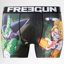 De gros 🎁 Boxer Dragon Ball Z Cell Vert Kaki de Freegun 🥰