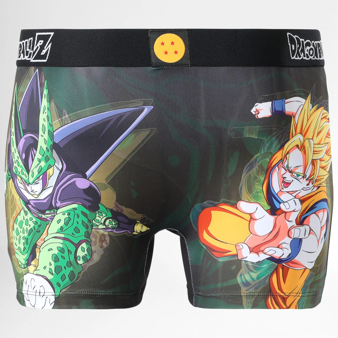 De gros đ Boxer Dragon Ball Z Cell Vert Kaki de Freegun đ„° â Image 2