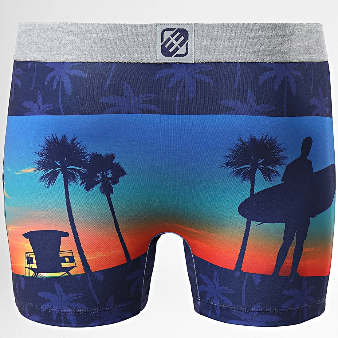 Remise đ Lot De 2 Boxers Print Sunset Noir de Freegun â â Image 4