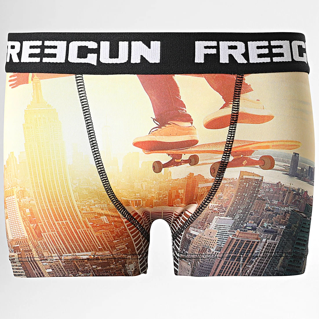 Top 10 😍 Lot De 3 Boxers Enfant Print Noir Jaune de Freegun 😀 – Image 4