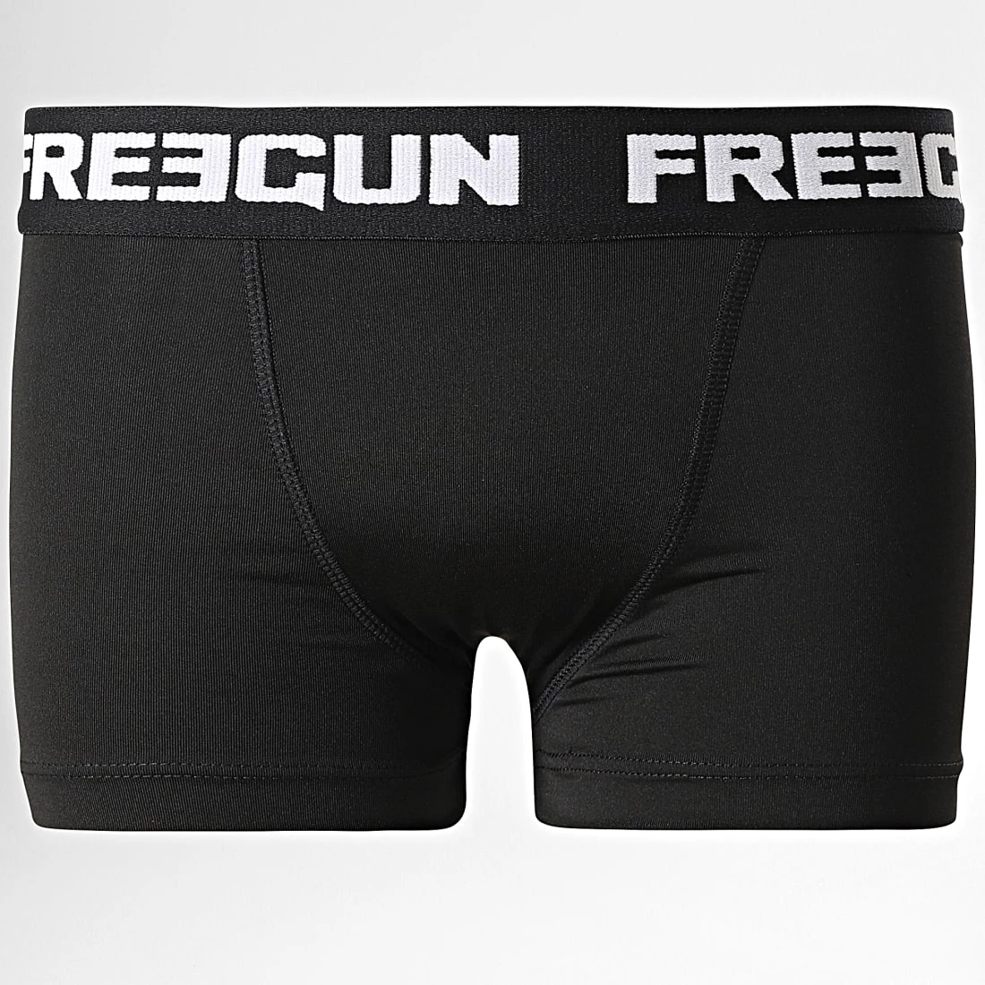 Remise 😀 Lot De 3 Boxers Enfant Print Noir Gris de Freegun 🤩 – Image 2