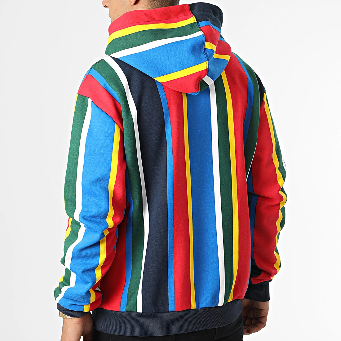Acheter đ„ Sweat Capuche A Rayures Small Signature Stripe 6028200 Multicolor de Karl Kani đ â Image 4