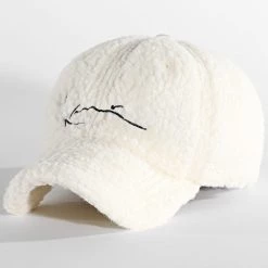 Budget 👏 Casquette Signature Teddy Blanc de Karl Kani 🤩