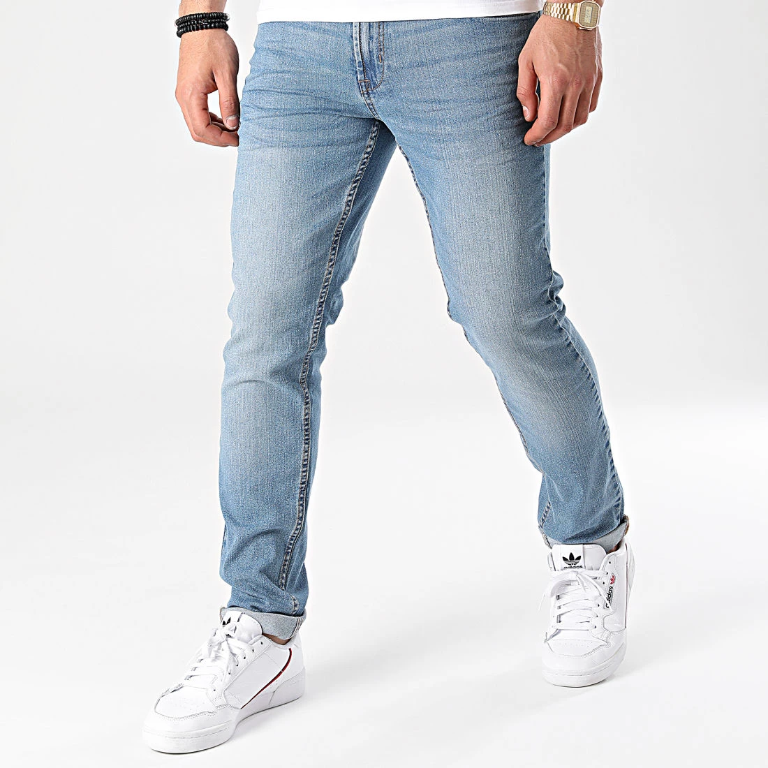 Sortie ❤️ Jean Slim Joy Bleu Denim de Solid 🎉