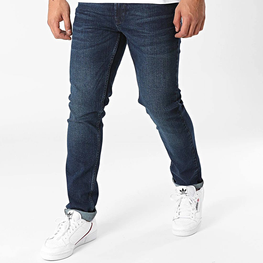 Meilleure affaire ✔️ Jean Slim Joy 21104848 Bleu Denim de Solid ⌛