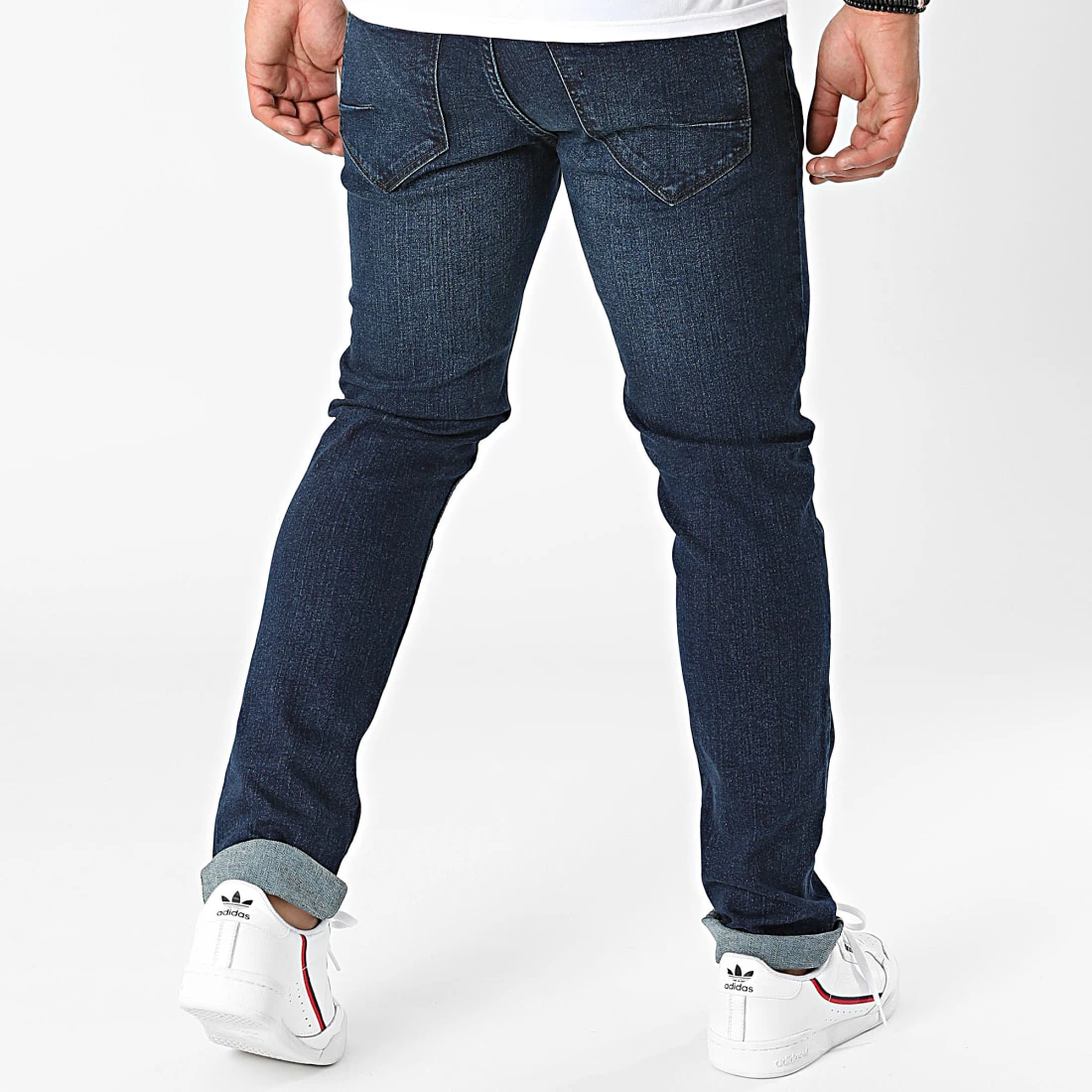 Meilleure affaire ✔️ Jean Slim Joy 21104848 Bleu Denim de Solid ⌛ – Image 4