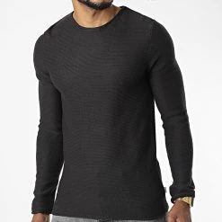 Nouveau 😀 Pull Jarah 21104152 Noir de Solid 🥰