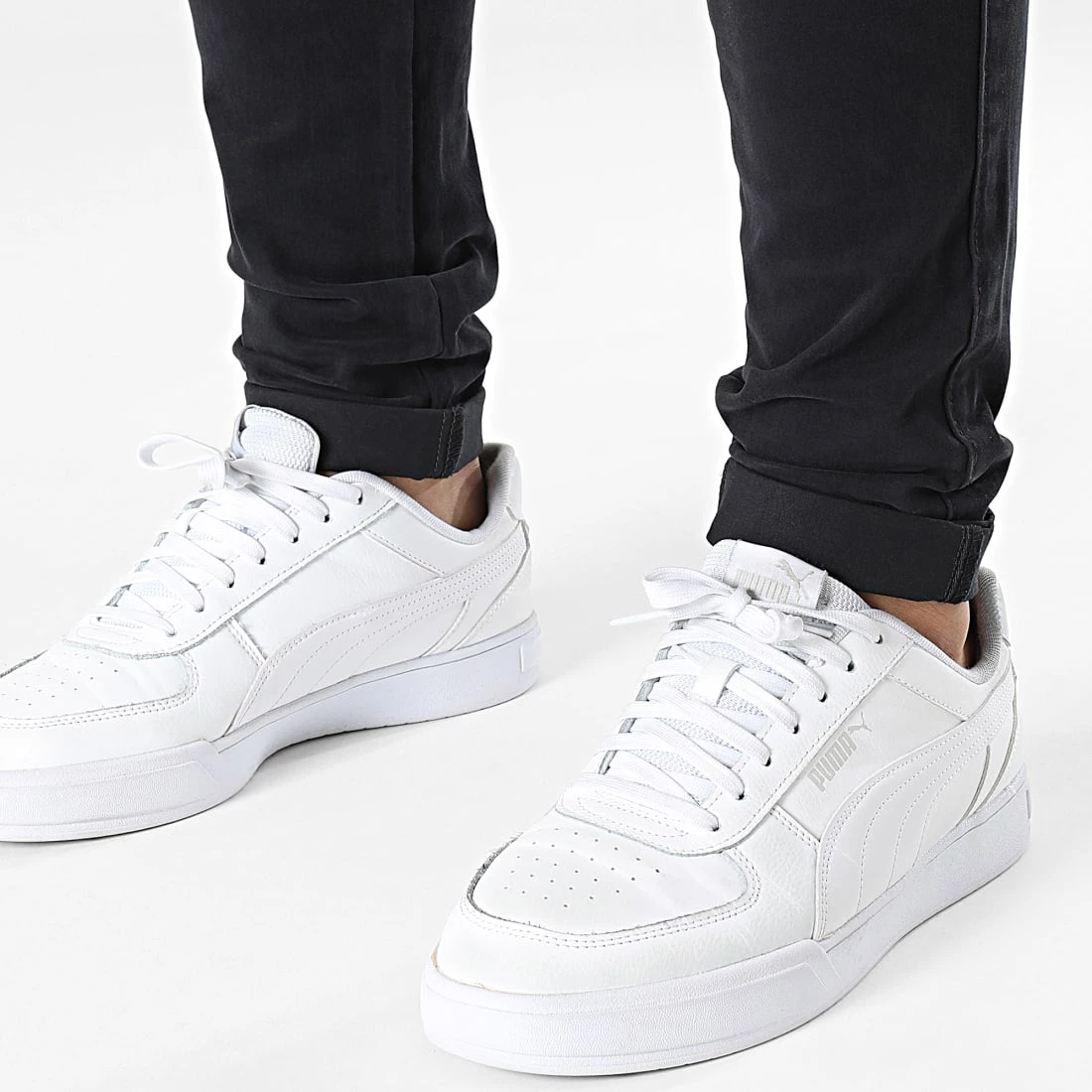 Le moins cher ✨ Pantalon Chino Slim Jim 21104324 Noir de Solid ⌛ – Image 2