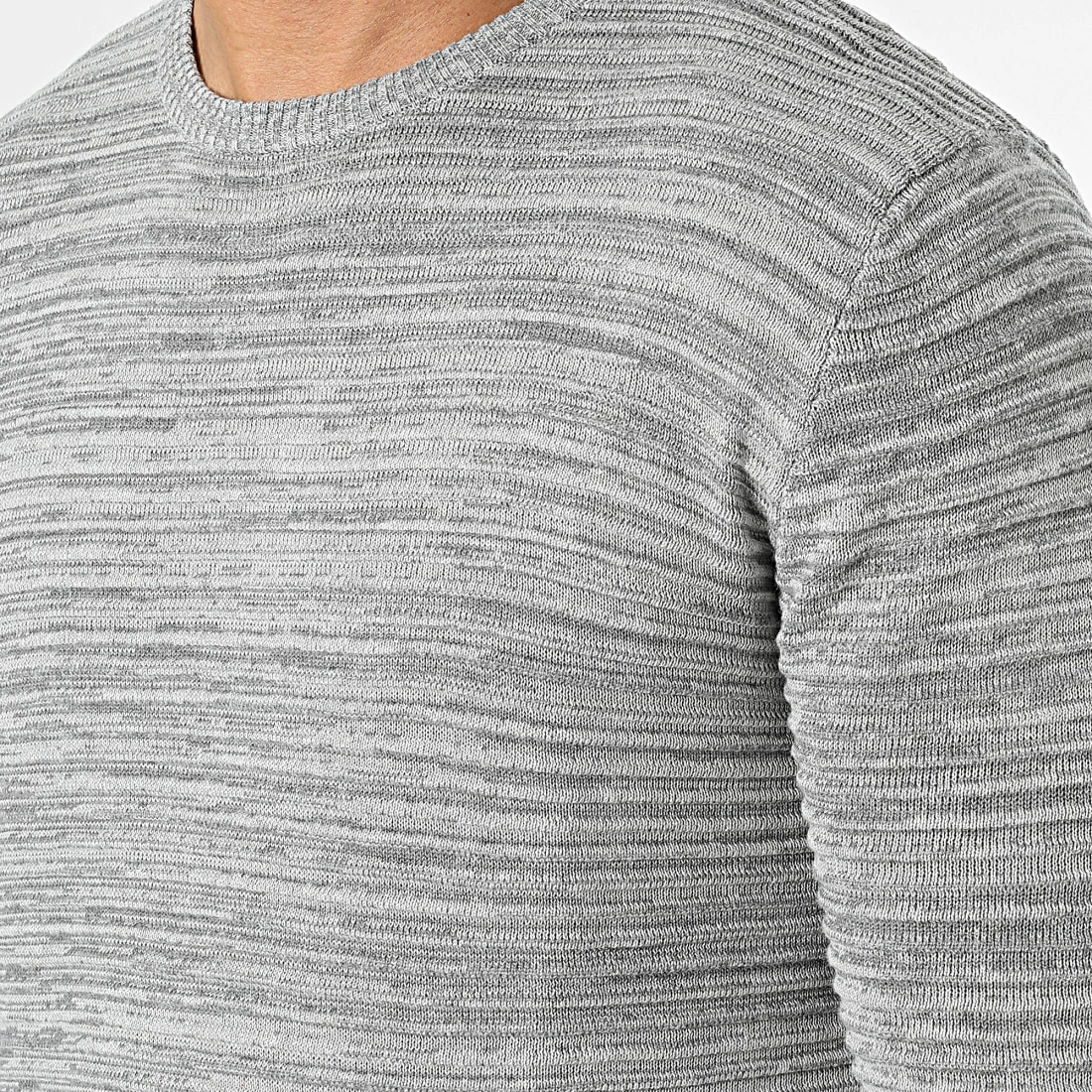 Budget đ Pull Struan Gris Chiné de Solid â â Image 2