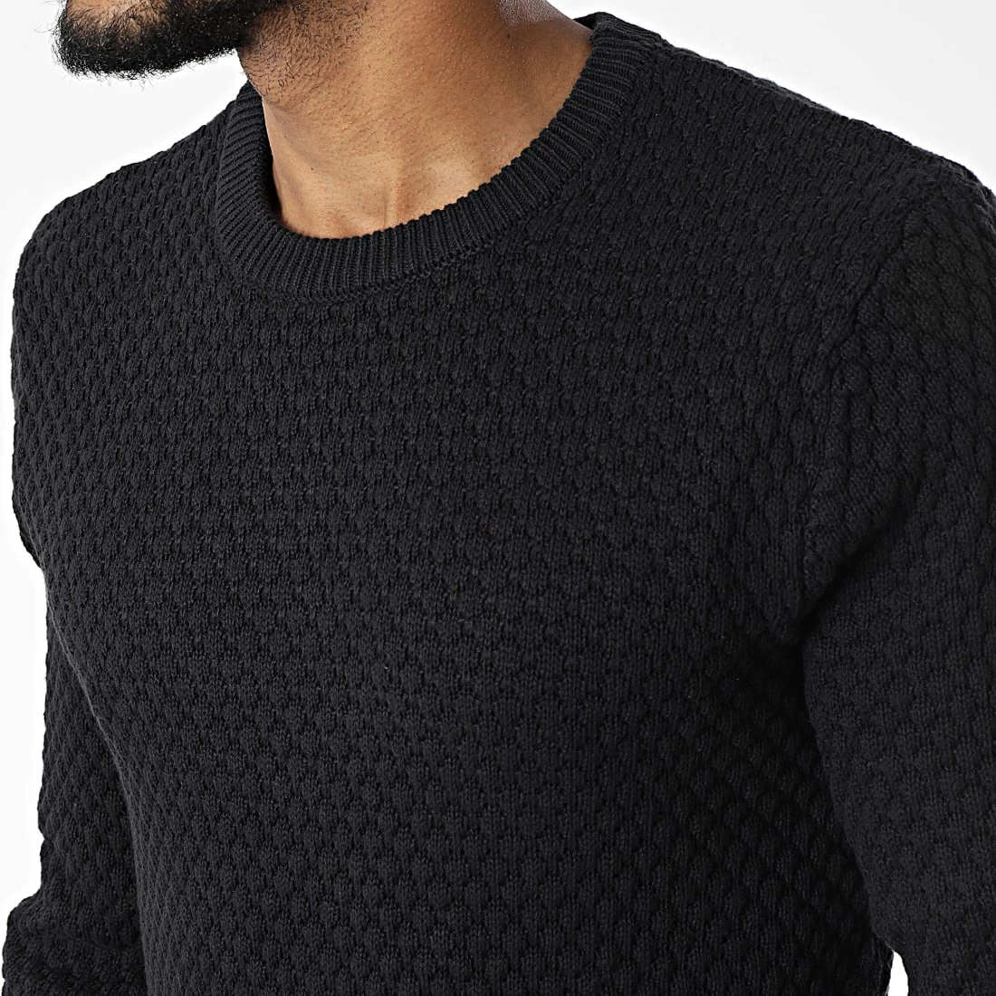 Remise đ Pull Clive 21107143 Noir de Solid đ„ â Image 2