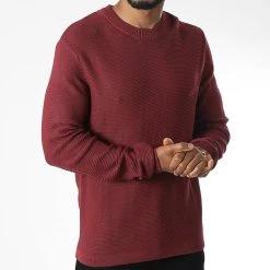 Tout neuf ✨ Pull Jarah 21107378 Bordeaux de Solid 🛒