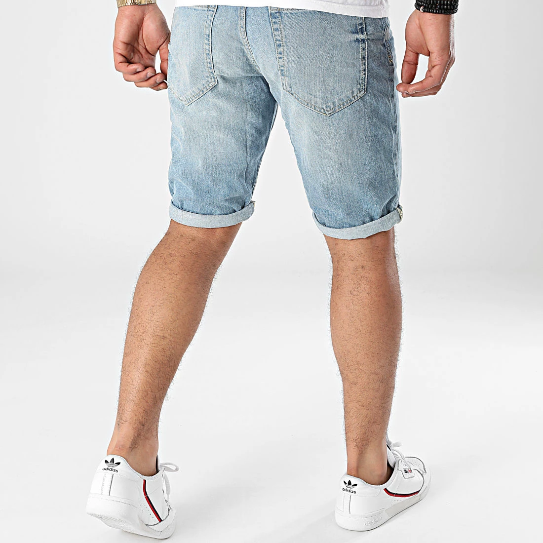 Meilleure affaire 😉 Short Jean Slim Josh 1025042 Bleu Denim de Tom Tailor 🥰 – Image 4