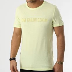 Acheter ✔️ Tee 👕 Shirt 1026926-XX-12 Jaune de Tom Tailor 🎉