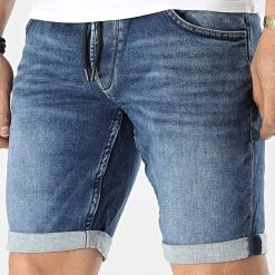 Acheter 💯 Short Jean 1029756-XX-12 Bleu Denim de Tom Tailor 🧨