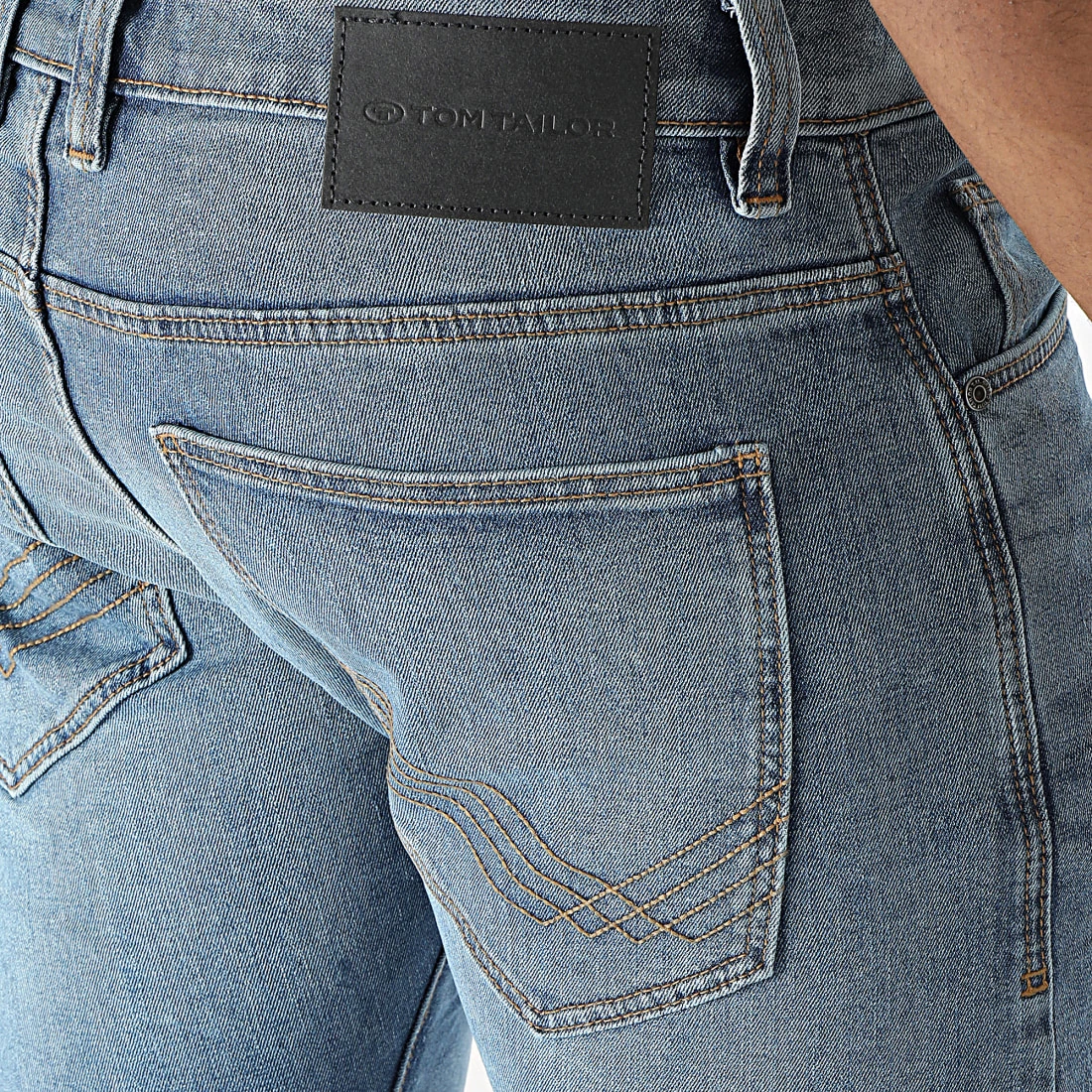 Meilleur prix ✨ Jean Slim 1032767-XX-10 Bleu Denim de Tom Tailor ✨ – Image 2