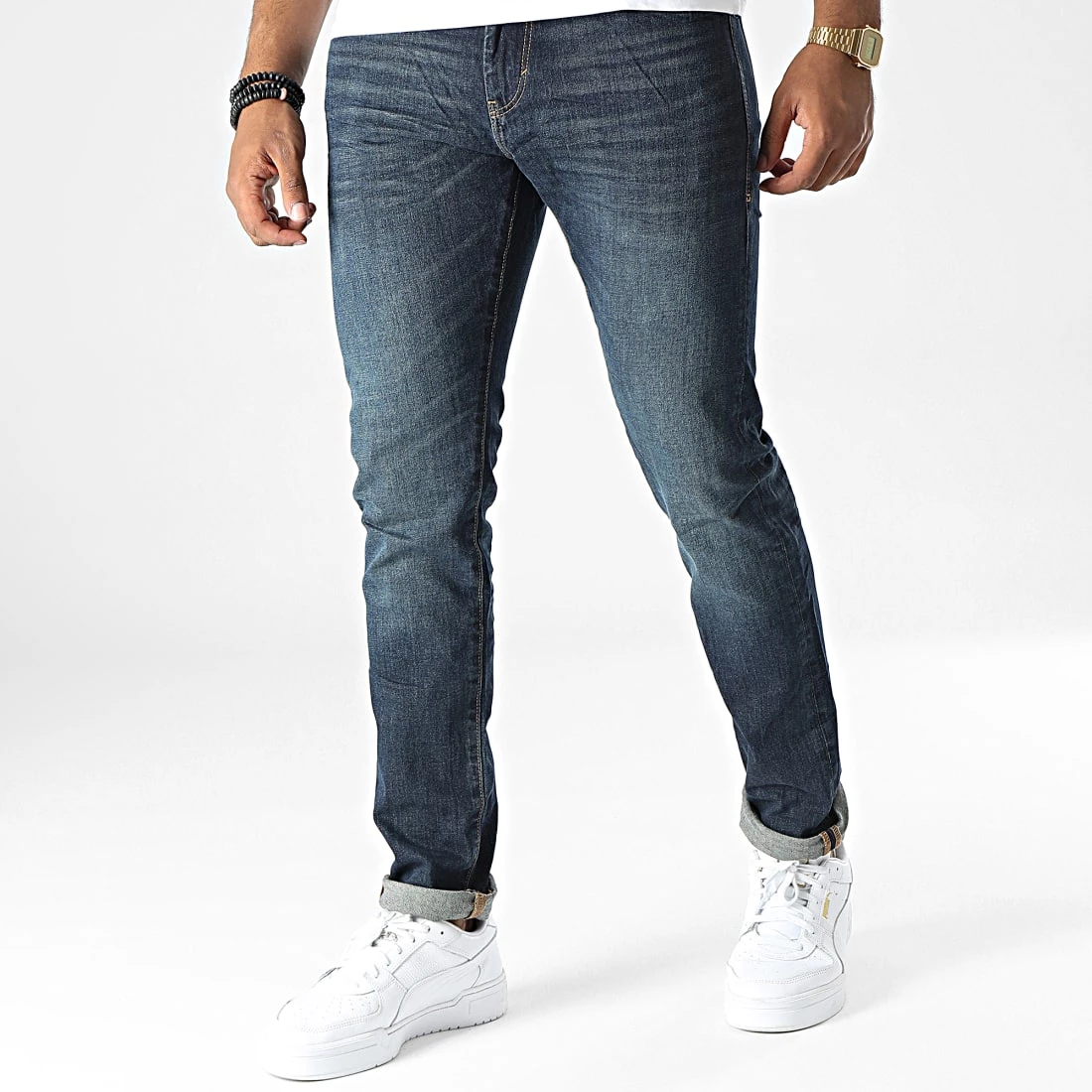 Budget ⭐ Jean Slim 1032767-XX-10 Bleu Denim de Tom Tailor 🧨