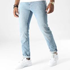 Offres 😍 Jean Slim 1032752 Bleu Wash de Tom Tailor ⭐