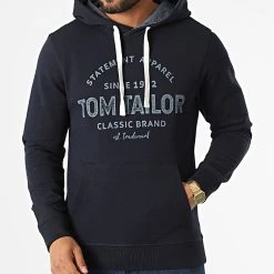 Meilleure affaire ✔️ Sweat Capuche 1032914 Bleu Marine de Tom Tailor 💯