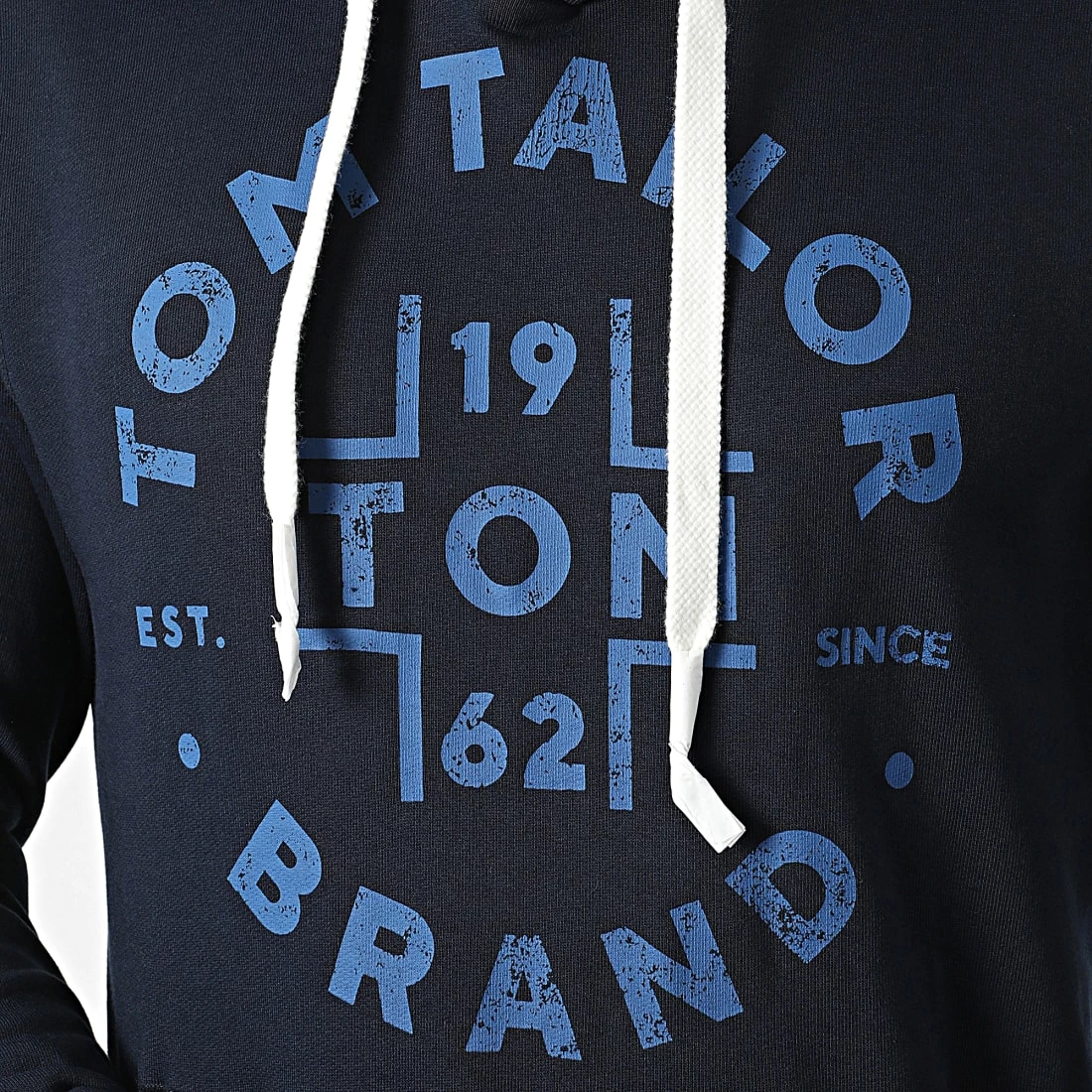 Grosses soldes 🎁 Sweat Capuche 1034360 Bleu Marine de Tom Tailor 👏 – Image 2