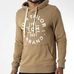 Offres 🤩 Sweat Capuche 1034360 Camel de Tom Tailor ✔️