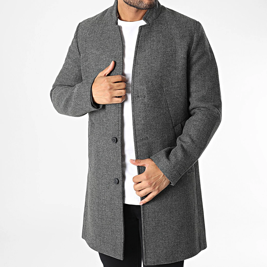 Les meilleures critiques de 🔔 Manteau 1032440-XX-12 Gris Chiné de Tom Tailor ✔️