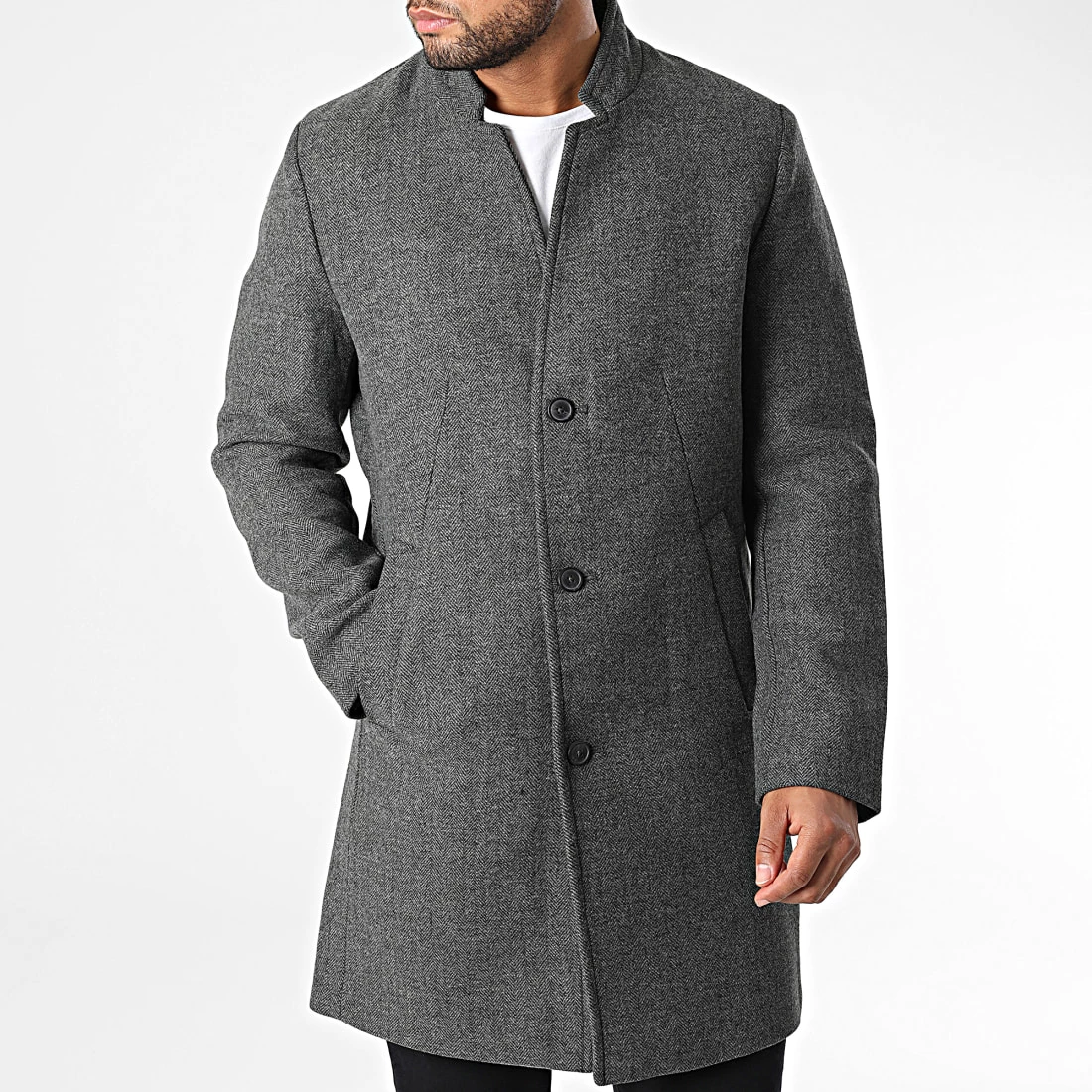 Les meilleures critiques de 🔔 Manteau 1032440-XX-12 Gris Chiné de Tom Tailor ✔️ – Image 3
